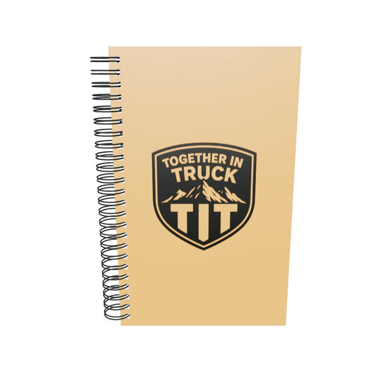 Carnet à spirale "Marron"