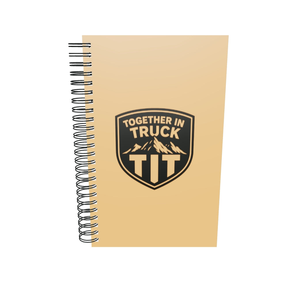 Carnet à spirale "Marron"