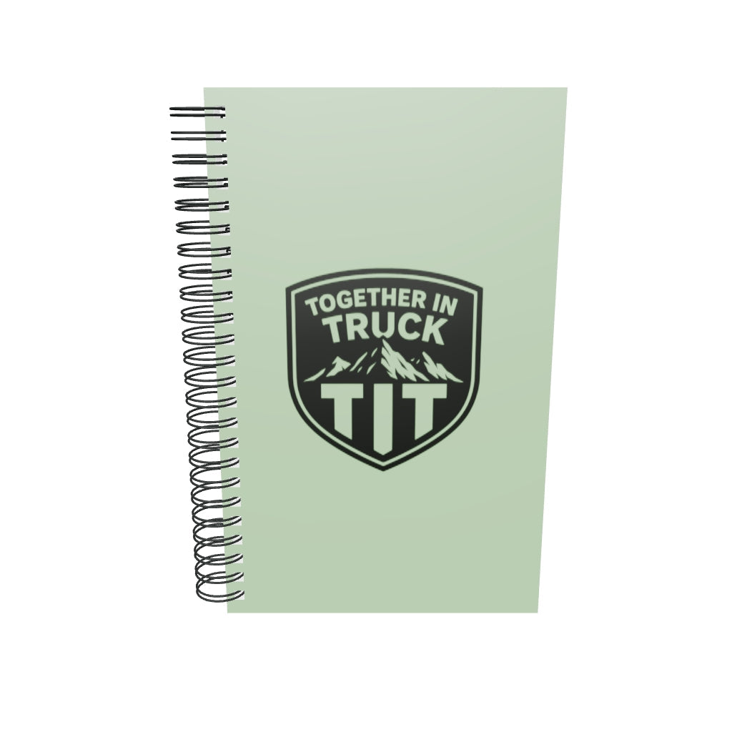 Carnet à spirale "vert Kaki"